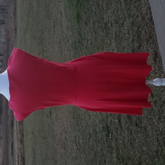 Spring Summer Casual Pink Dress - Picture 6 of 6